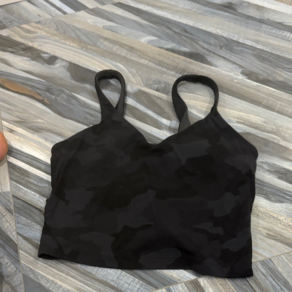 lululemon athletica Black Camo Top